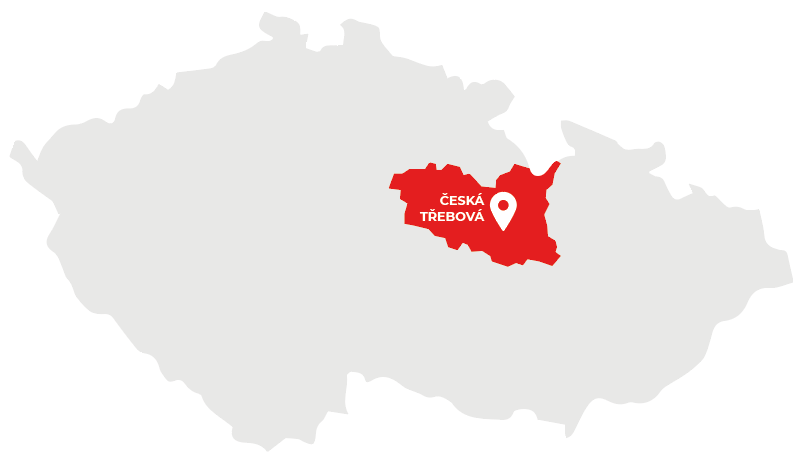 Mapa České Třebové